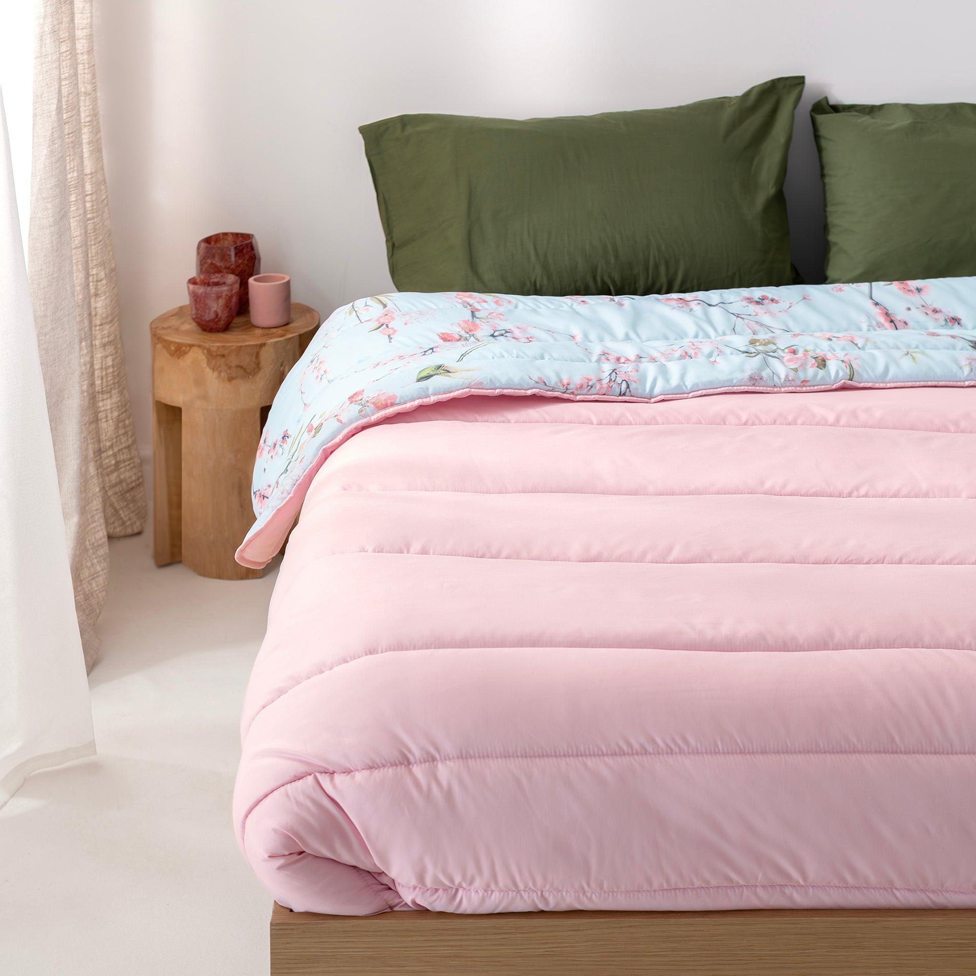 Chinoiserie Edredón nórdico – Reversible y lavable.