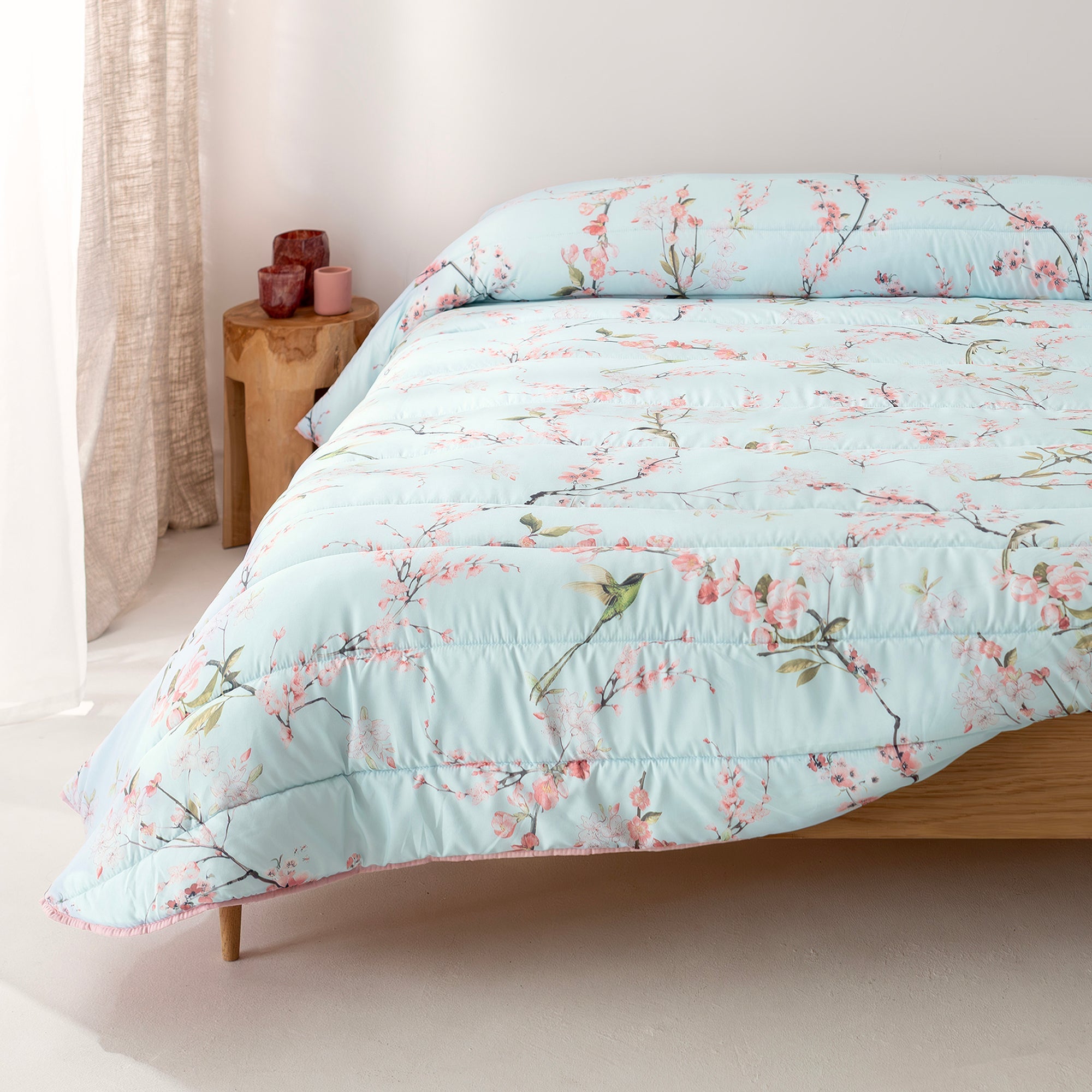 Chinoiserie Edredón nórdico – Reversible y lavable.