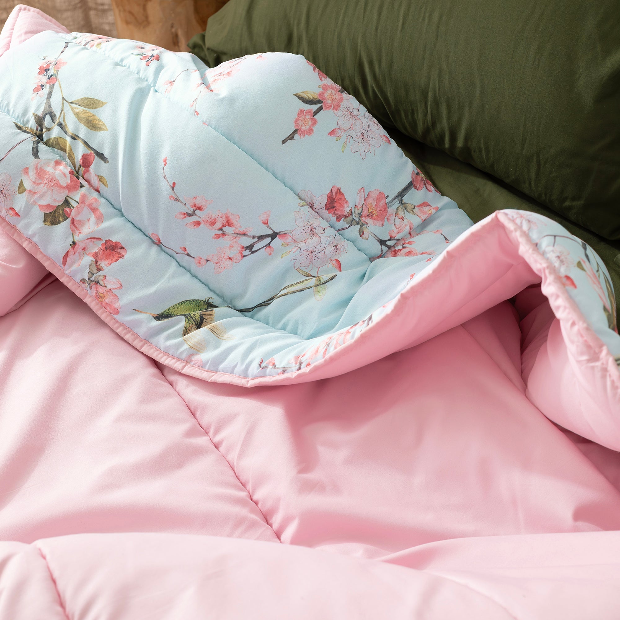 Chinoiserie Edredón nórdico – Reversible y lavable.