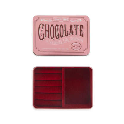 Caja joyero Chocolate rosa metal - Dopamine Concept Store