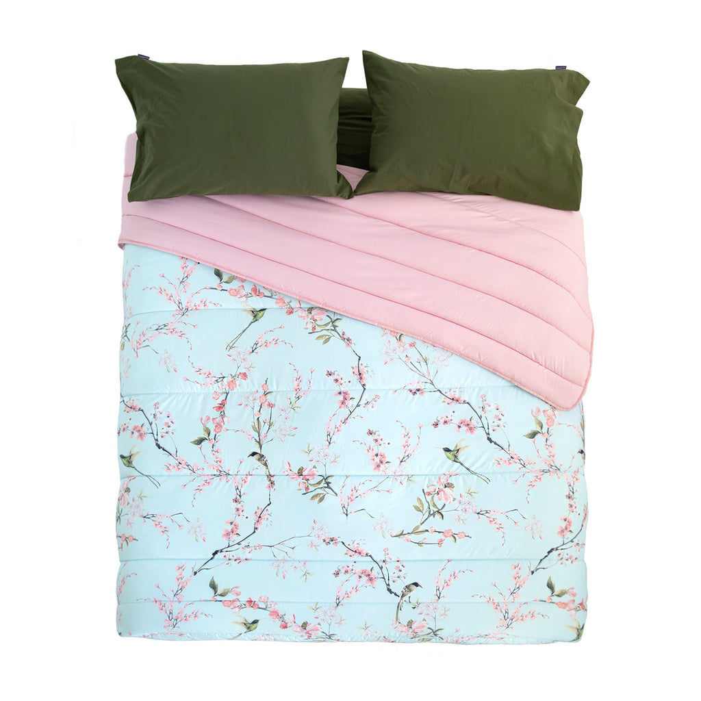 Chinoiserie Edredón nórdico – Reversible y lavable. - Edredones