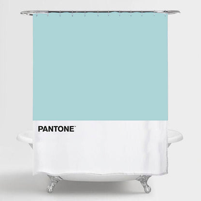 Cortina de baño Pantone: azul-Dopamine Concept Store