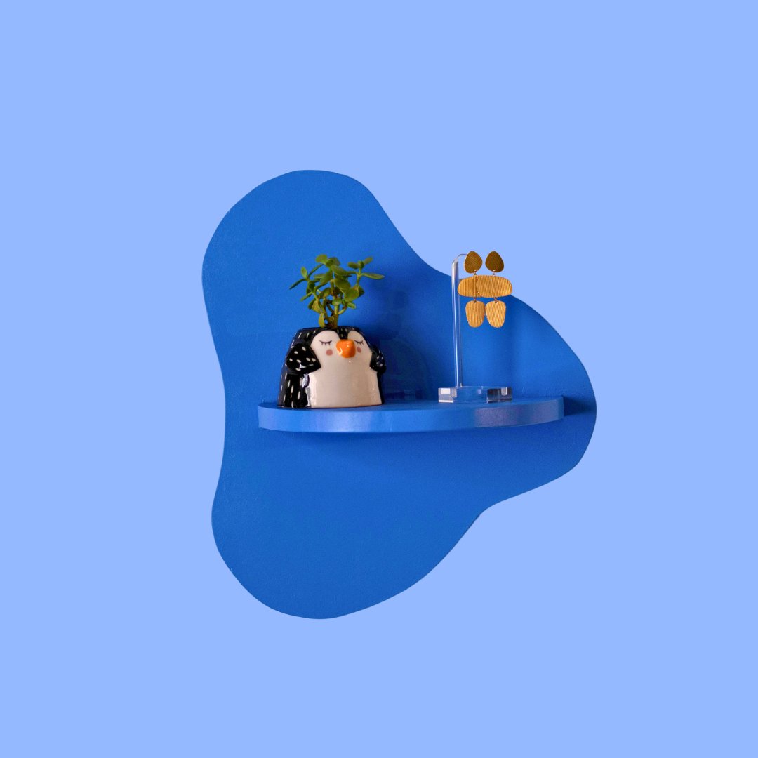Estantería Cloud: Azul Indigo-Dopamine Concept Store