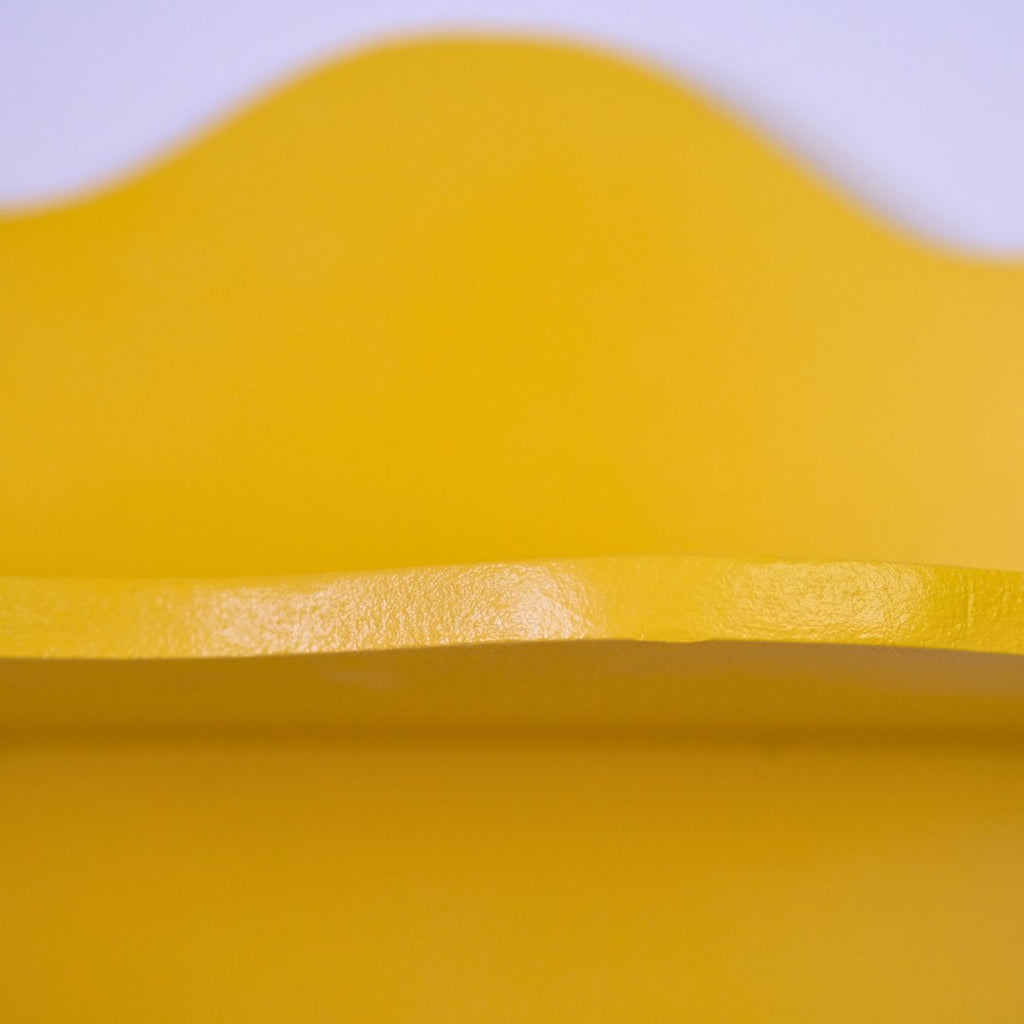 Estantería Ondas: Amarillo