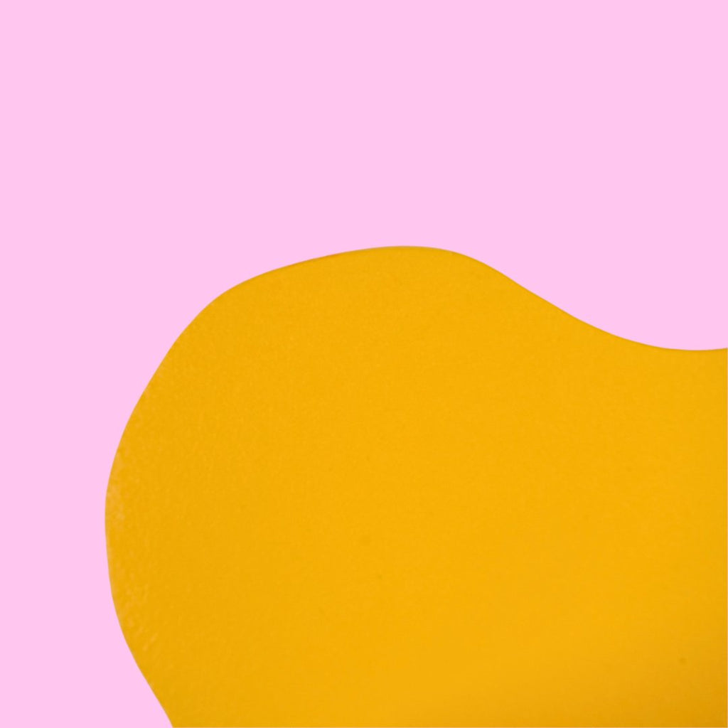 Estantería Ondas: Amarillo