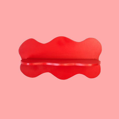 Estantería Ondas: Rojo-Dopamine Concept Store