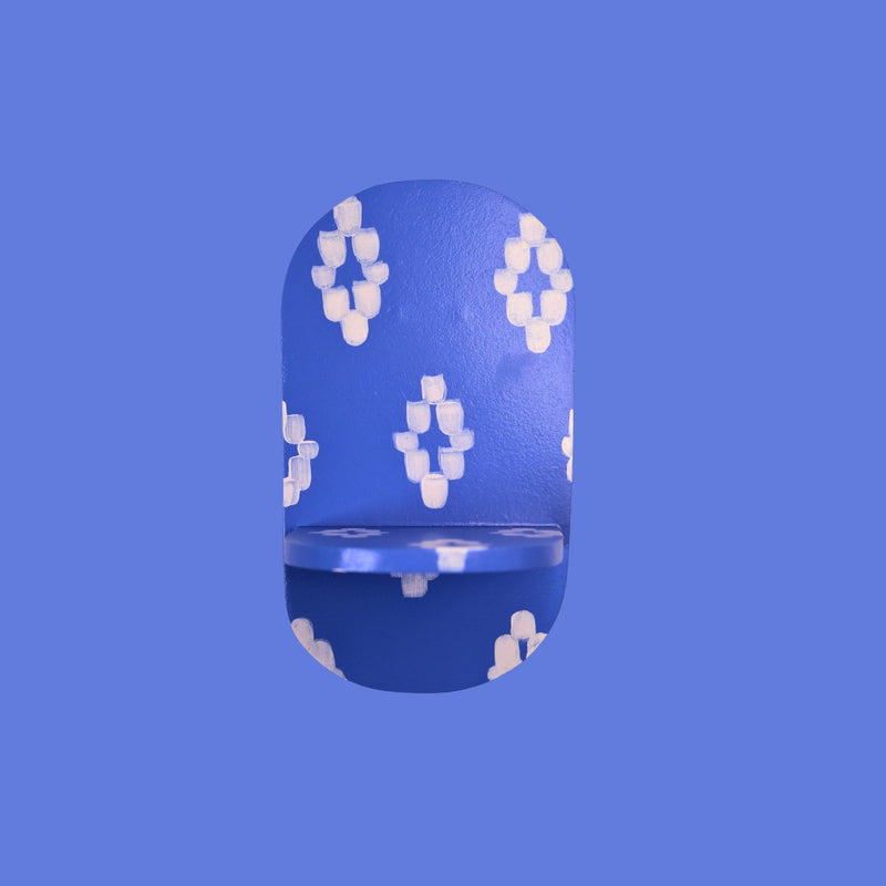 Estantería Oval Llengües Mallorquines: Azul Indigo