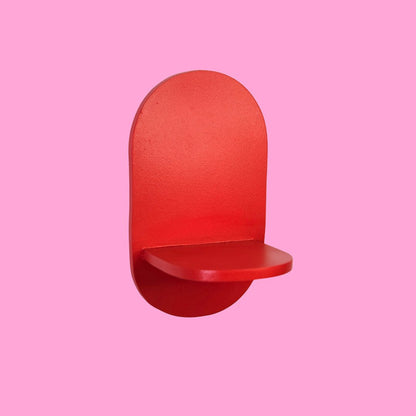 Estantería Oval: Rojo-Dopamine Concept Store
