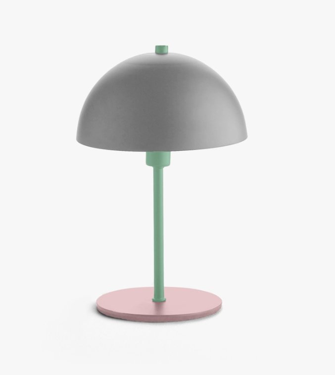 Lámpara de Mesa Domus: Gris-Dopamine Concept Store