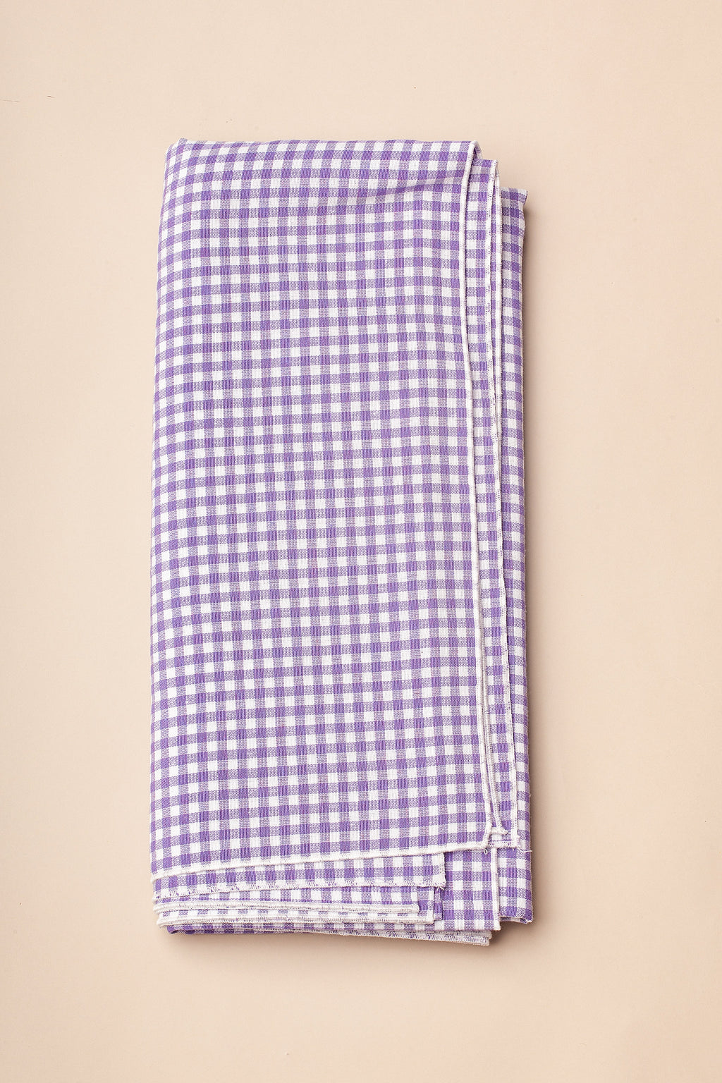 Mantel cuadros vichy malva - Mantel
