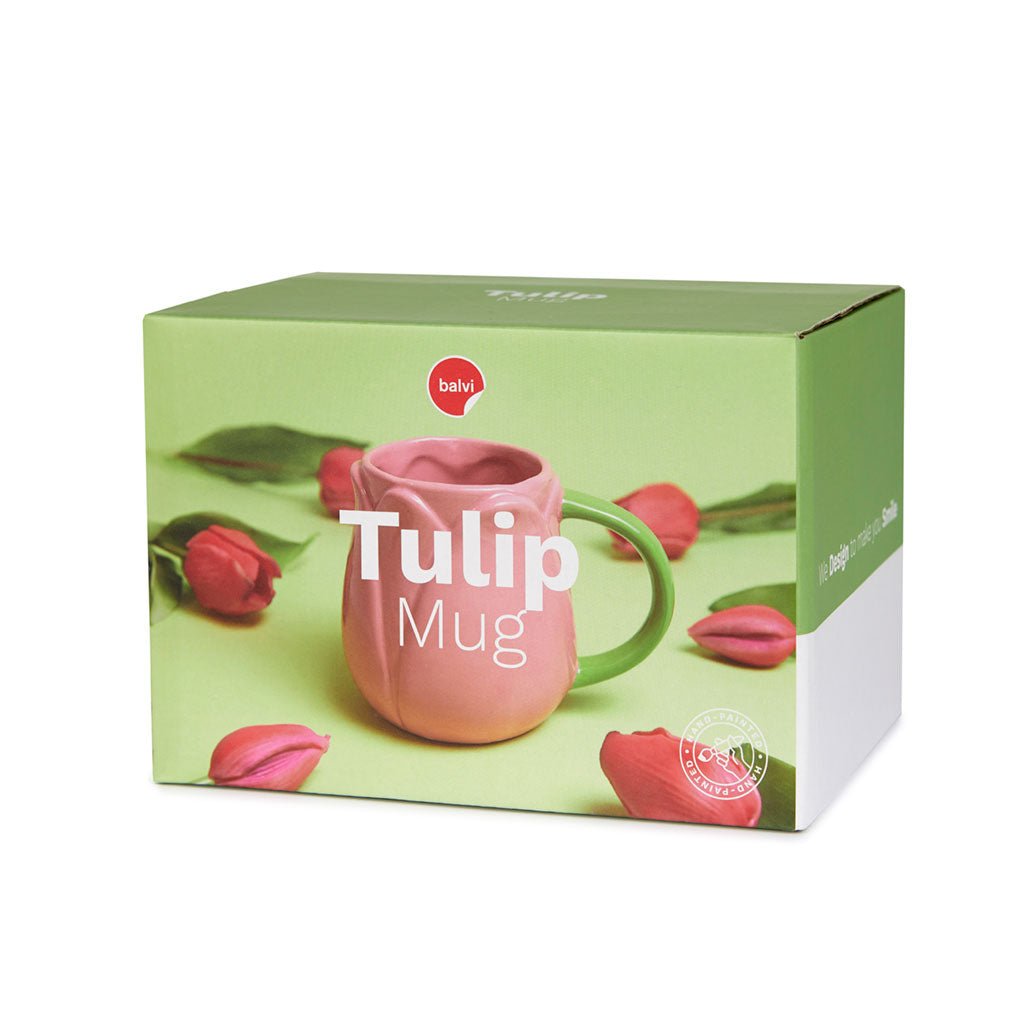 Mug Tulip rosa 400ml cerámica - Dopamine Concept Store