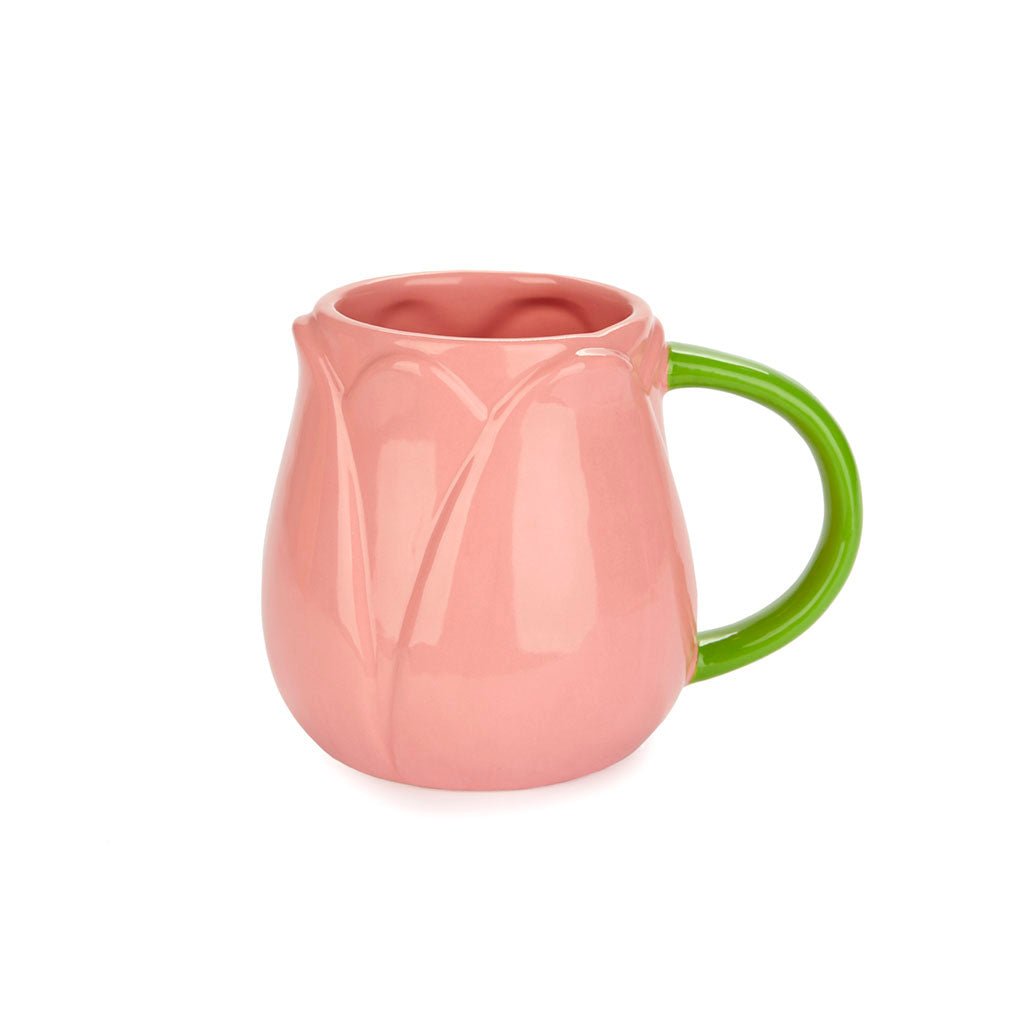 Mug Tulip rosa 400ml cerámica - Dopamine Concept Store