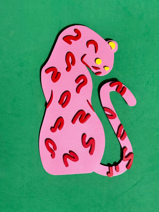 Pink Panther WallArt-Dopamine Concept Store
