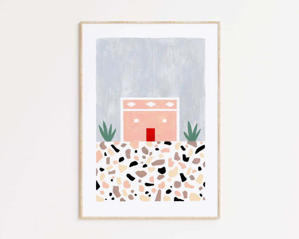 Portuguese House Poster: A4