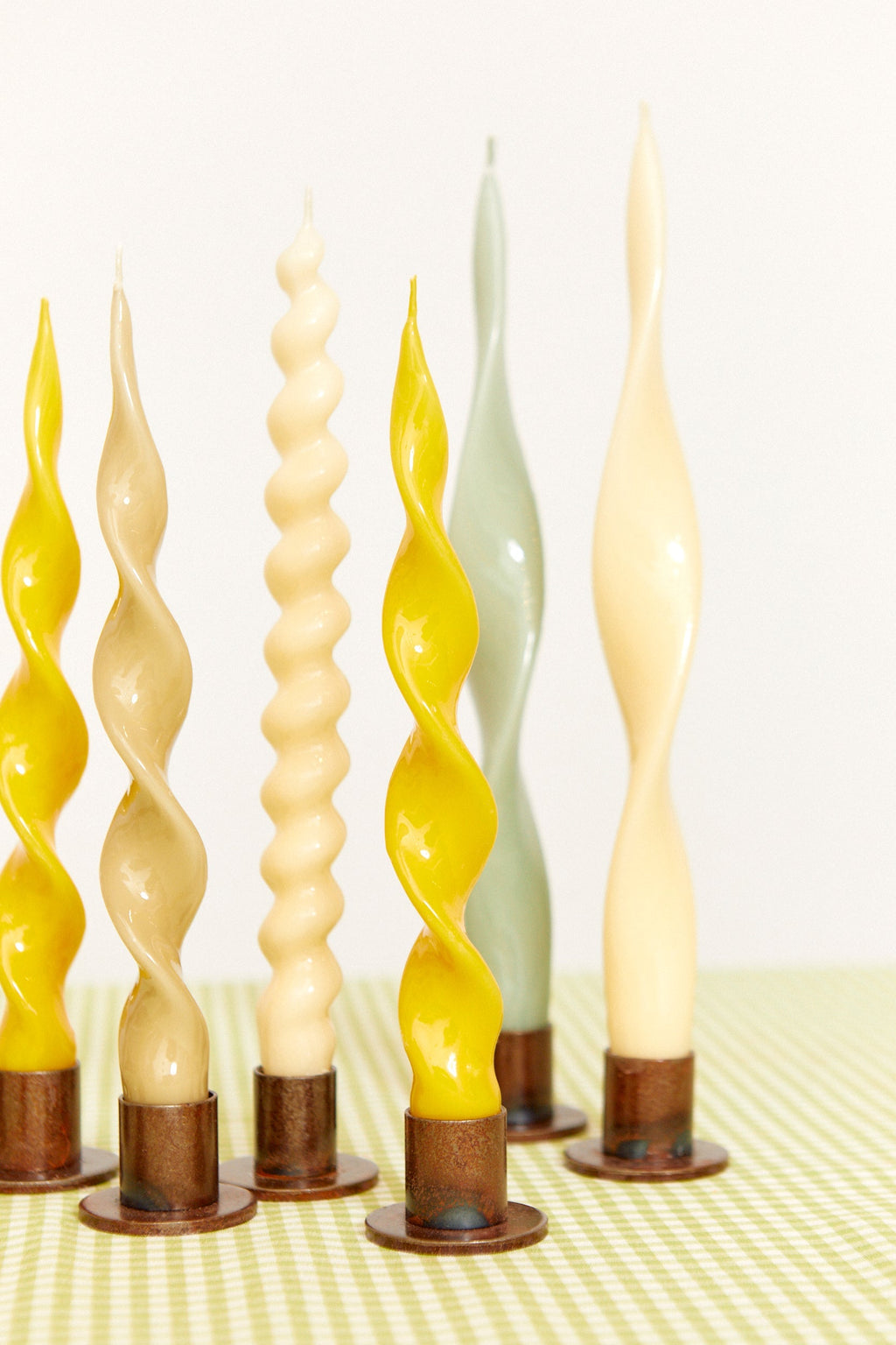 Soporte para vela de hierro - Vela