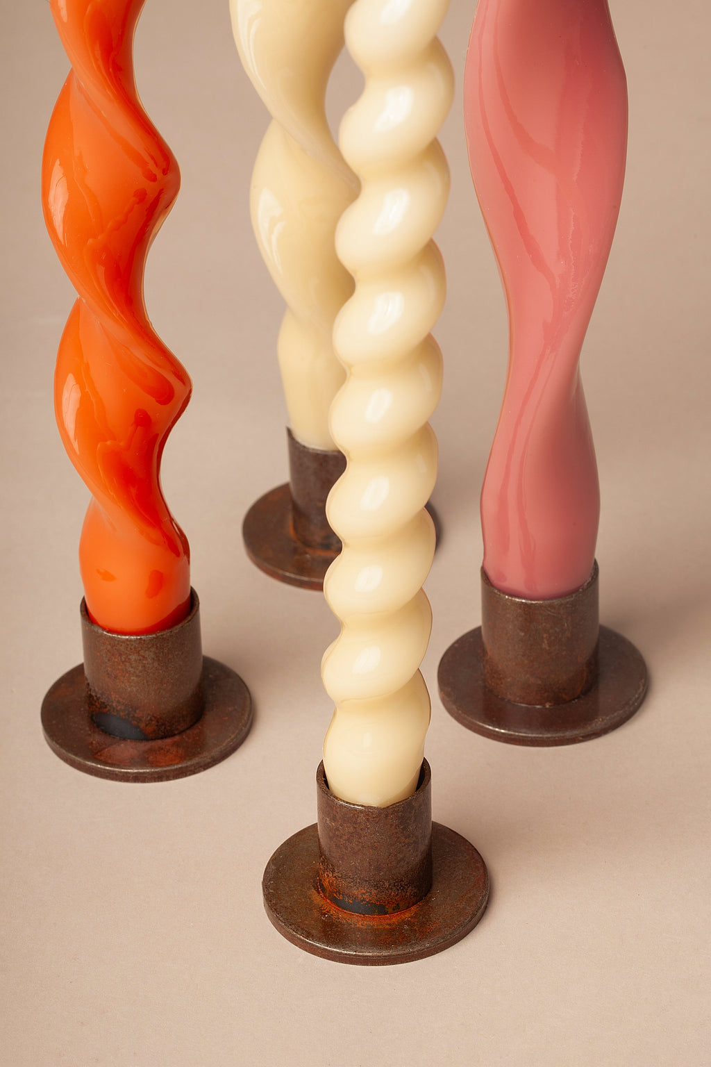 Soporte para vela de hierro - Vela