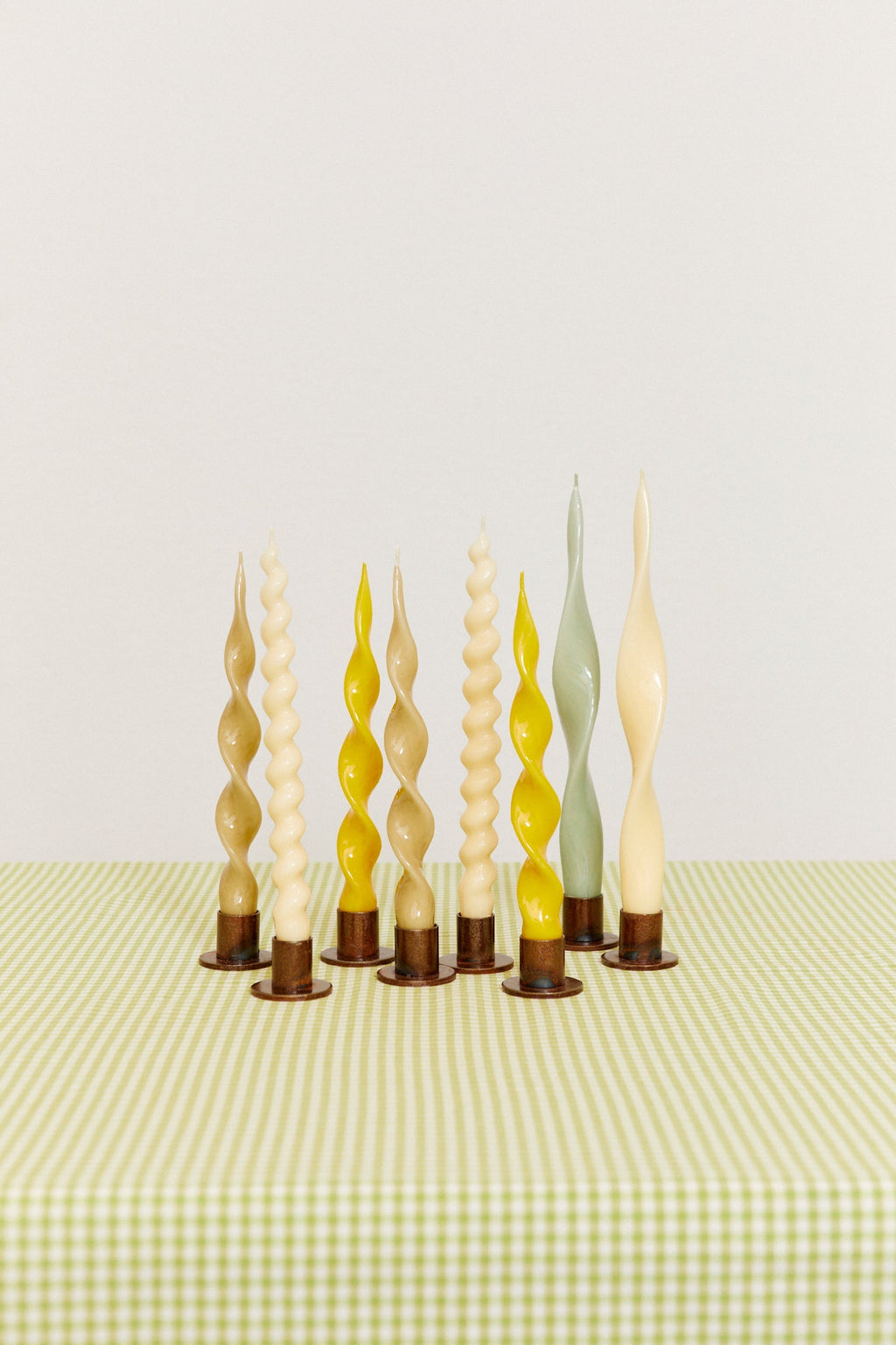 Soporte para vela de hierro - Vela